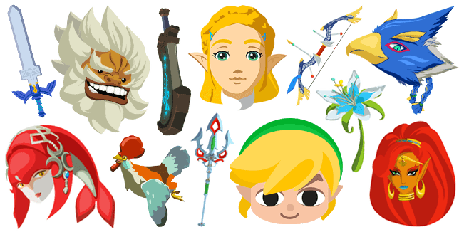 Коллекция курсоров The Legend of Zelda - Custom Cursor Helper