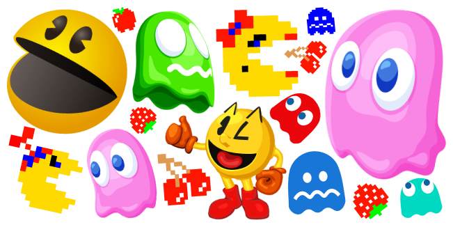 Коллекция курсоров Pac-Man - Custom Cursor Helper