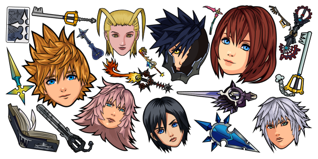 Kingdom Hearts cursor collection