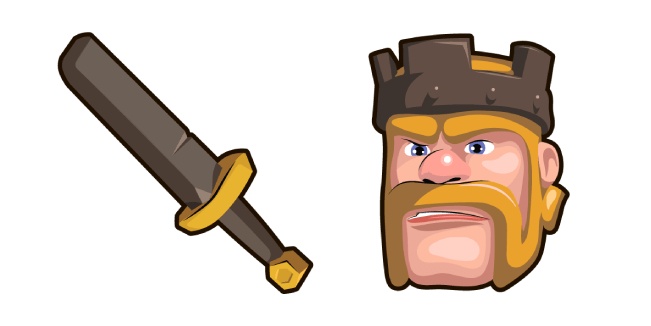 Clash of Clans Barbarian King Sword курсор