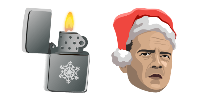 Die Hard Christmas McClane and Lighter Cursor