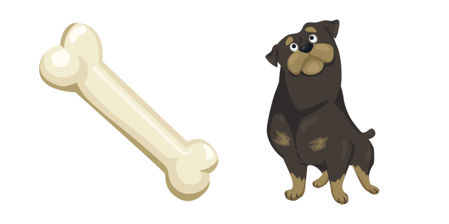 Dog and Bone Cursor