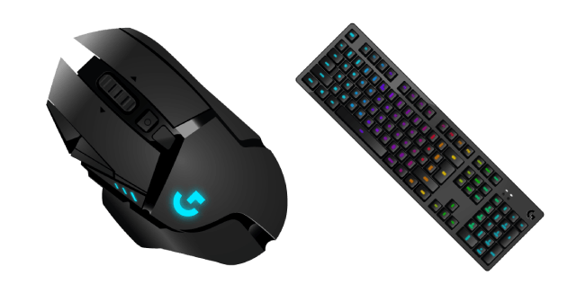 Logitech Gaming G502 Mouse and G513 Keyboard курсор