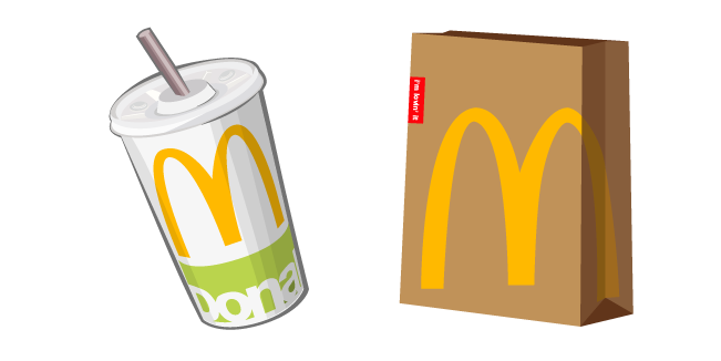 McDonald's Cola and Package Cursor