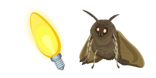 Moth Lamp Meme Cursor