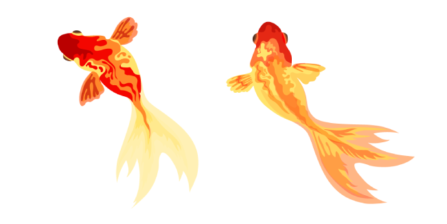 Aquarelle Goldfish Cursor