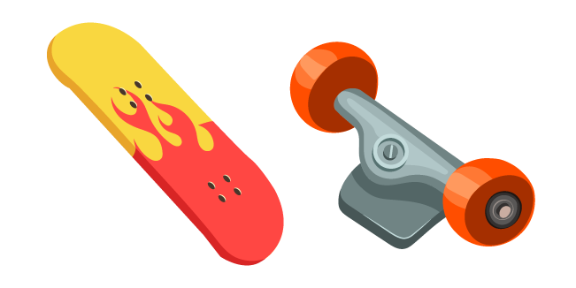 Skateboard Deck Cursor