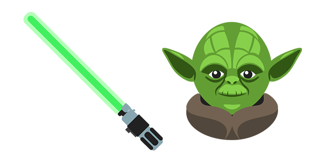 Star Wars Yoda Lightsaber Cursor