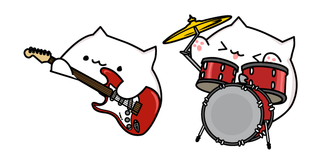 Rock Bongo Cat курсор