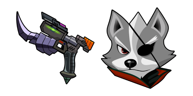 Star Fox Wolf O Donnell Blaster курсор