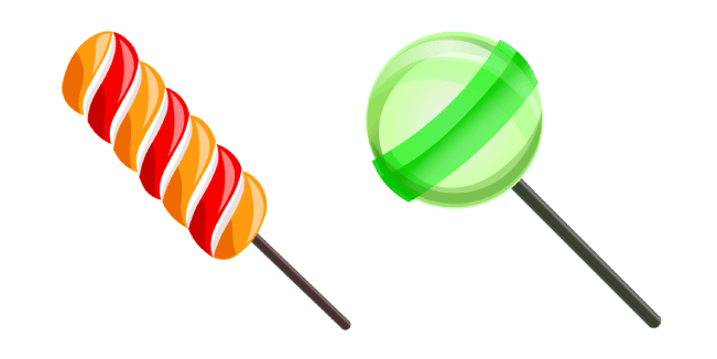 Twist Lollipop and Green Lollipop курсор