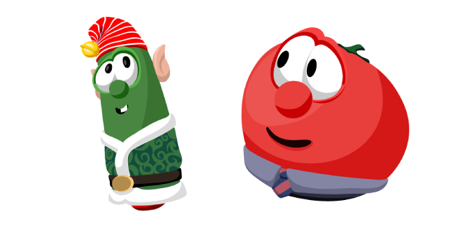 VeggieTales Christmas Larry and Bob курсор