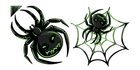 Halloween Acid Spider Cursor