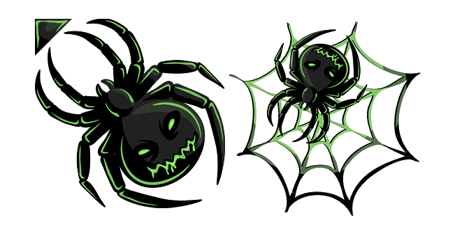 Halloween Acid Spider Cursor