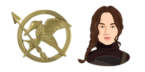 The Hunger Games Katniss Everdeen Cursor