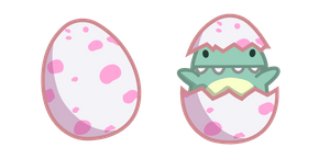 Курсор Cute Dino Baby in Egg