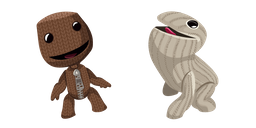 LittleBigPlanet Sackboy and Oddsock Cursor