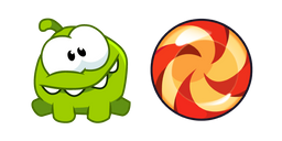 Курсор Cut the Rope Om Nom and Candy
