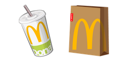 McDonald's Cola and Package cursor