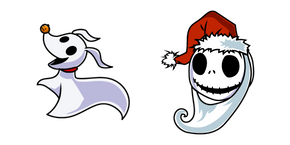 The Nightmare Before Christmas Jack and Zero Cursor