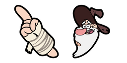 Gravity Falls Old Man McGucket Cursor