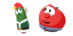 Курсор VeggieTales Christmas Larry and Bob