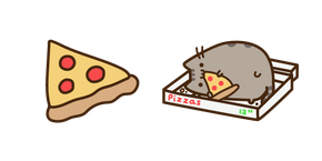 Курсор Pusheen and Pizza