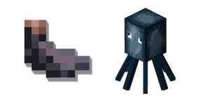 Minecraft Ink Sac and Squid Curseur