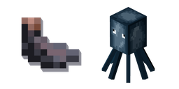 Minecraft Ink Sac and Squid Cursor