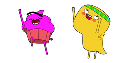 Cupcake & Dino Cursor