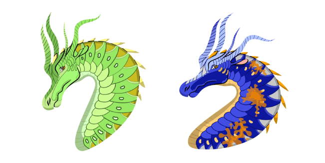 Wings of Fire Luna and Swordtail курсор