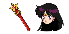Sailor Moon Sailor Mars Stick Curseur