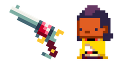 Enter the Gungeon Hunter Rusty Sidearm Curseur