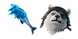 Курсор Fortnite Polar Patroller Skin Fishicles Pickaxe