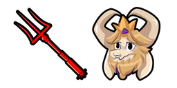 Undertale Asgore Dreemurr Cursor