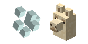 Minecraft Llama Spit and Llama Curseur