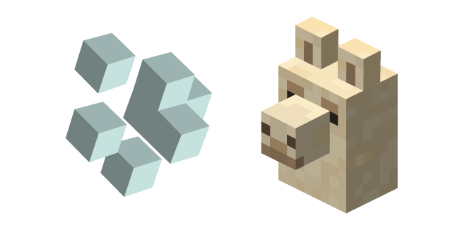 Minecraft Llama Spit and Llama курсор