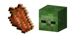 Курсор Minecraft Rotten Flesh and Zombie