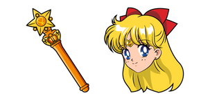 Курсор Sailor Moon Sailor Venus and Stick