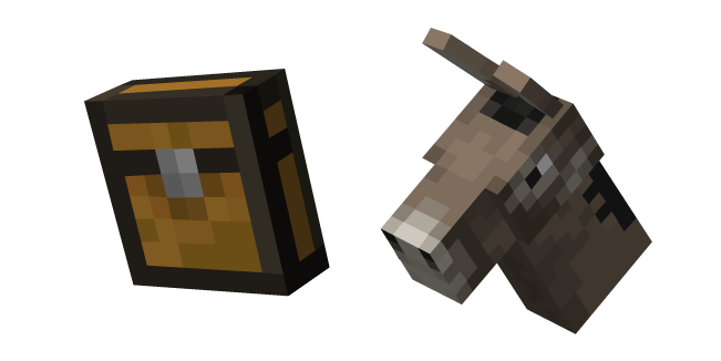 Minecraft Chest and Donkey Cursor