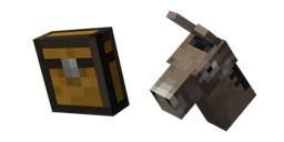 Курсор Minecraft Chest and Donkey