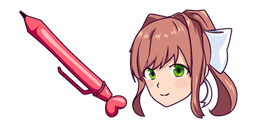 Doki Doki Literature Club! Monika Curseur