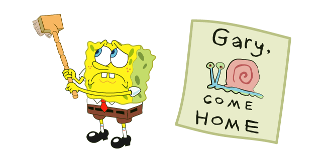 SpongeBob Gary Come Home Cursor