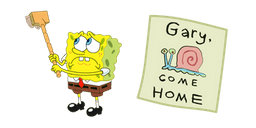 SpongeBob Gary Come Home Curseur