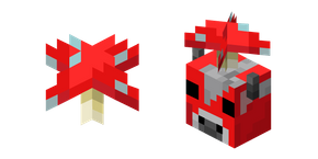 Minecraft Red Mushroom and Mooshroom Curseur