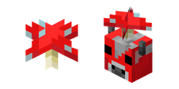 Minecraft Red Mushroom and Mooshroom Curseur