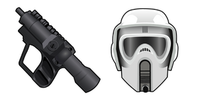 Star Wars Scout Trooper EC-17 Hold-Out Blaster Curseur