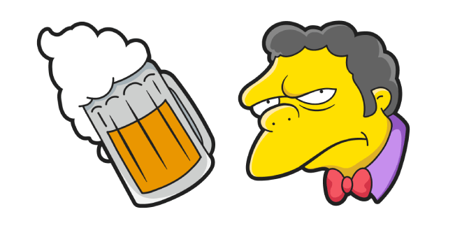 The Simpsons Moe Szyslak Cursor