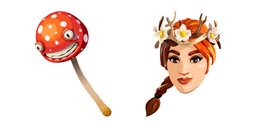 Курсор Fortnite The Autumn Queen Smashroom Pickaxe