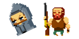 Курсор Enter the Gungeon Frifle and the Grey Mauser